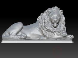 Lion Statue 3d Print Model Statue Lion Sculpture Art