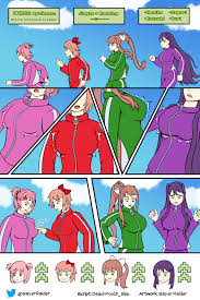 Sayer Raiders Art — Doki Doki Expansion Club [13] Commission for...