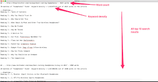 Keyword outlines can be the key to a successful speech delivery. Macro Get The Word Count Keyword Density And Content Outline Of All The Google Search Results Macro Library Keyboard Maestro Discourse