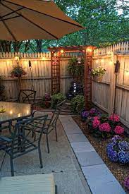 Awesome Backyard Ideas For Your Beautiful Home Page 26 Of 45 Evelyn S World My Dreams My Colors And My Life Small Backyard Landscaping Small Outdoor Patios Backyard Patio