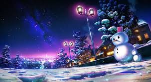 Anime Landscape Snowman Cityscape Night Scenic Houses Wallpaper 2000x1101 1090351 Wallpaperup An image that focuses more on the scenery and landscape itself, rather than on the character. anime landscape snowman cityscape night