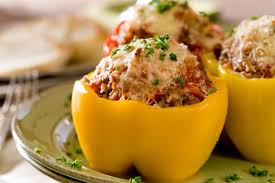 Check spelling or type a new query. Sunday Dinner Bell Peppers Stuffed With Couscous And Ground Beef Sheknows