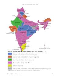 State Anti Conversion Laws In India