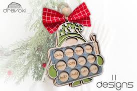 Family Cookies Ornament Svg Laser Cut Graphic by Drevoki · Creative Fabrica