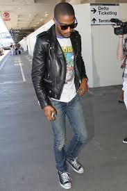 Kid Cudi Loves His Saint Laurent Slim Fit Leather Biker Jacket Http Www Becauseiamfabulous Com 2 Jackets Men Fashion Leather Jacket Outfits Stylish Jackets