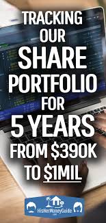 Five Years Of Tracking Our Shares To 1 Million Personal Financial Planning Retirement Finances Early Retirement