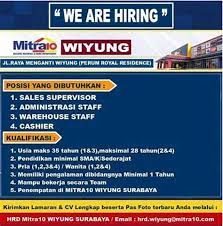 Lowongan kerja di pt catur mitra sejati sentosa (mitra10). Gaji Mitra10 Lamar Lowongan Electrical Engineer Di Mitra Satya Jaya Pt Dear All Pelanggan Setia Berikut Kami Infokan Akun Twitter Official Mitra10 Maryalice Neary