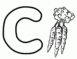 Barbie alphabet letter rose font, m power, text, web template, party png. Carrot And Cow Coloring Pages Alphabet C Alphabet Coloring Pages Coloring Library