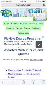There will be 4 steps to make it. Mathisfun Com Great Puzzles To Compliment Those In Fish In A Tree Maths Puzzles Fun Math Fish In A Tree