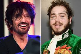 Austin richard post (born july 4, 1995), better known by his stage name post malone, is an american rapper, singer, songwriter, record producer, and guitarist signed to republic. Tommy Lee Announces Post Malone S New Song Called Motley Crue Rock Celebrities