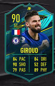 How do the ratings compare to last year? Futlibrary On Twitter Olivier Giroud S Only Two 80 Pace Cards In Fut A Moments Objective In Fifa21 And A Fifa 12 Southern Europe Team Of The Year Fifa21 Https T Co Icjsmypnbb