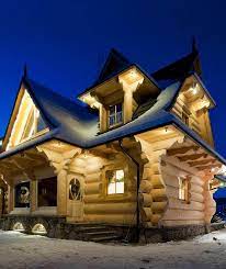 We suggest you prepare a 3/4 crushed stone pad, minimum 2 thick. Amazing Fairy Tale Style Log Cabin Homes Craft Mart