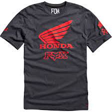 Dirt Bike Fox Racing Honda Premium T Shirt Motosport Fox Racing Racing Shirts Honda