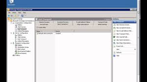 The transport service listens for smtp. Exchange Server 2010 Part 8 Send Connectors Youtube