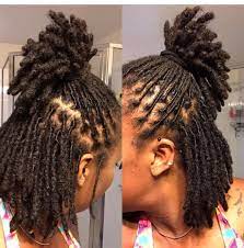 Shoulder Length Loc Retwist Short Locs Hairstyles Locs Hairstyles Natural Dreads