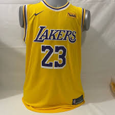 Nba los angeles lakers team logo history. Wish Shirts Nike Lakers 23 Lebron James Nba Swingman Jersey Poshmark