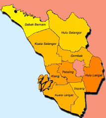 Selangor mengikut daerah, peta selangor dan negeri sembilan, peta selangor darul ehsan, peta selangor malaysia, komuniti 1 malaysia kuala langat: Peta Selangor Dan Kl Umpama S