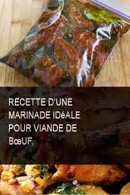 Recette D Une Marinade Ideale Pour Viande De Bœuf Oeuf Recette Viande Food Food And Drink Marinade
