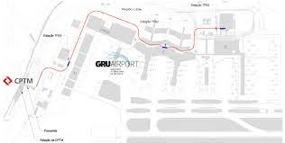Clique aqui para ampliar o mapa do metrô. Mapa Do Monotrilho De Guarulhos Brasilturis Jornal