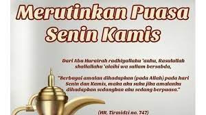 Niat Puasa Senin Kamis Disertai Bacaan Latin Dan Doa Buka Puasa Manfaat Puasa Sunnah Warta Kota