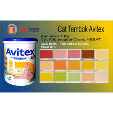 Gypsum atau drywall adalah salah satu bahan utama bangunan yang biasa diterapkan di dinding, plafon serta sistem partisi. Cat Tembok Merah Pink Kuning Cream Hijau Plafon Gypsum Avitex Interior 1kg Avian Brands Shopee Indonesia