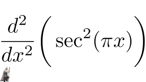 Second Derivative With Chain Rule And Trigonometric Function Example Trigonometric Functions Chain Rule Second Derivative