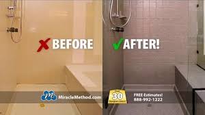 The cost of refinishing is extremely affordable. Miracle Method Tv Commercial Ugly Bathtub Or Shower Ispot Tv