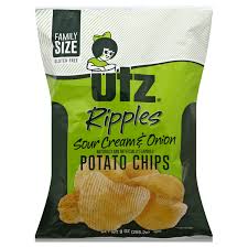 Are potato chips gluten free. Save On Utz Ripples Potato Chips Sour Cream Onion Family Size Gluten Free Order Online Delivery Stop Shop