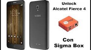 Free unlock phone alcatel by network code, unlock without any technical knowledge 100% reliable, fast and simple. Unlock Alcatel Fierce 4 Con Sigma Box Desbloqueo Youtube