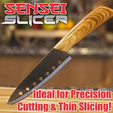 Professional knife sharpener diamond knife sharpener stone grinder kitchen knives sharpening tools whetstone as seen on tv. Sensei Slicer As Seen On Tv