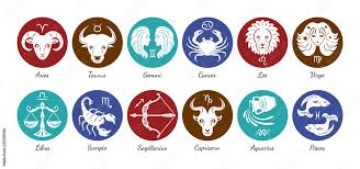 Custom box zodiac sign, pisces gifts, zodiac gifts, crystal box, keepsake box madeinsunstate 5 out of 5 stars (1,527) star seller. Set Of Zodiac Signs Icons Aries Leo Gemini Taurus Scorpio Aquarius Pisces Sagittarius Libra Virgo Capricorn And Cancer Vector Illustration In Cartoon Simple Style Stock Vector Adobe Stock