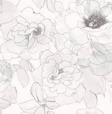 Please contact us if you want to publish a black and. Black And White Floral Wallpaper Removable Flowers Peel And Stick Waterproof Repositionable Peelable Beautiful Detailing Amazon Com