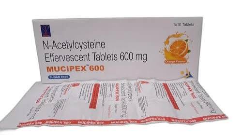 Acetylcysteine 600 Mg at 126.00 INR in Delhi, Delhi | Shilpex Pharmysis