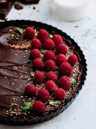 No Bake Chocolate Tart Yoga Of Cooking Chocolate Tart Tart Baking Desserts