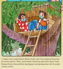 Paman Kikuk, Husin dan Asta, Piknik di Rumah Pohon (1)