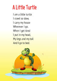 Read more to know about some short poems for your kids and how to help them recite and memorize poems. A Little Turtle Poem For Class 1 Poem On Animals In English