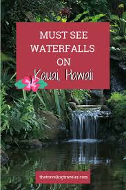 Must See Waterfalls In Kauai With Images Kauai Travel Kauai Hawaii Family Vacation