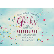 Classic Line Doppelkarte 26338 Bild1 Spruche Gluck Positive Gluckliche Zitate Alles Gute Zum Geburtstag Zitate