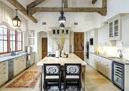 contemporary rustic kitchen design bar
