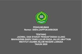 Select a design to create a logo now! Jadwal Dan Syarat Pendaftaran Ulang Um Ptkin 2020