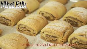 tahin ve cevizin kurabiye ile en lezzetli hali cevizli tahinli rulo kurabiye youtube yemek tarifleri tatli yiyecek ve icecek