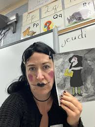 𝐓𝐡𝐫𝐨𝐰𝐛𝐚𝐜𝐤 𝐓𝐡𝐮𝐫𝐬𝐝𝐚𝐲 “𝐌𝐢𝐬𝐬 𝐍𝐞𝐥𝐬𝐨𝐧 𝐢𝐬  𝐌𝐢𝐬𝐬𝐢𝐧𝐠!” 𝐛𝐲 𝐇𝐚𝐫𝐫𝐲 𝐀𝐥𝐥𝐚𝐫𝐝 Room 207 is in chaos! Paper  airplanes flying all over the classroom, spitballs