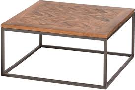 Jenin lift top extendable solid coffee table with storage. Hill Interiors Hoxton Parquet Top Coffee Table Acacia Wood And Metal Cfs Furniture Uk