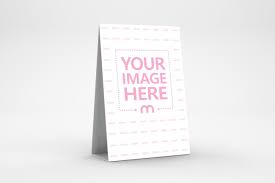 Use This Tall Standing Table Talker Mockup Generator To Display Your Print Design For A Restaurant Menu Card Menu Mockup Restaurant Menu Card Mockup Generator
