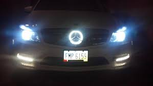Illuminated car led grille blled logo emblem light for mercedes benz glc gle gls (fits: Custom Illuminated Grill Emblem Mbworld Org Forums