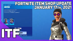 Fortnite thumbnail speedart (guild skin). Fortnite Item Shop Rare Arctica Is Back January 17th 2021 Fortnite Battle Royale Youtube