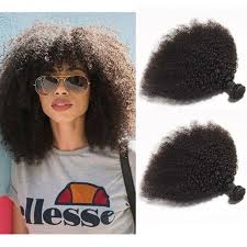 You can have so much fun with your bangs! Top Grade Kinky Curly Hair Weave Kindy Curly Hairstyles Afro Kinky Hair Dsoar Hair