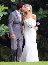 Brandon Leah Jenner On Their Wedding Day Totes Adorbs If You Haven T Listened To Their Music Yet I Suggest You Go To Leah Jenner Wedding Dresses Kardashian