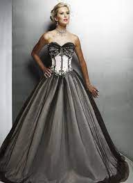 Gothic Victorian Wedding Dresses Schwarze Hochzeitskleider Hochzeitskleider Vintage Schwarze Hochzeit