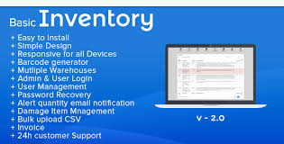 Free Download Basic Inventory Stock Management And Invoice